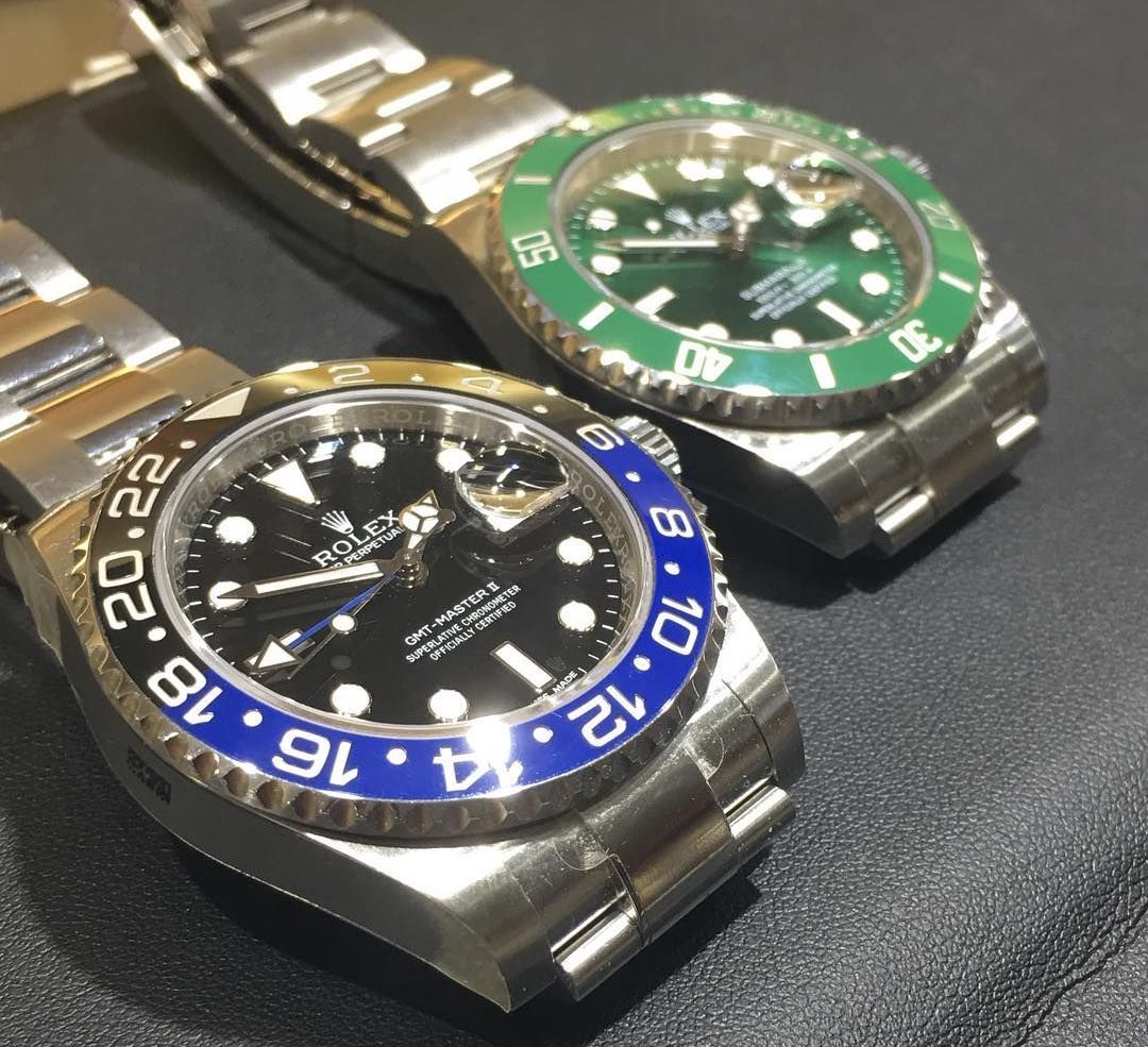 Rolex Hulk and Rolex Batman Comparison - Watch Investor